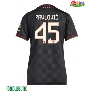 Bayern Munich Aleksandar Pavlovic #45 Tredje Tröja Kvinnor 2025-26 Kortärmad